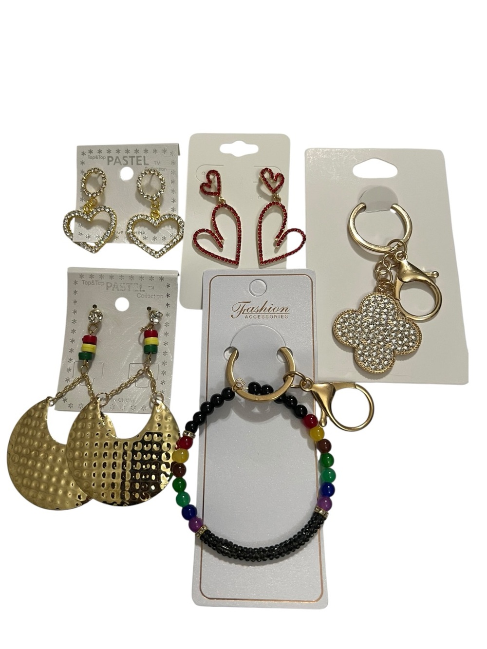 5pc Gold Toned Jewelry Bundle